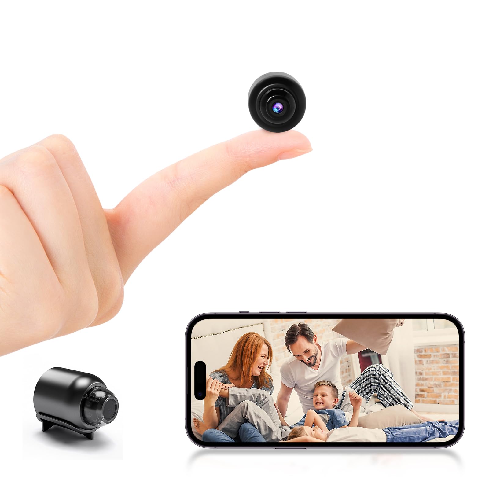 1080P HD Mini Camera WiFi Wireless HD Night Vision Camera Home X5 Remote Camera Kids Pet Safety Monitoring