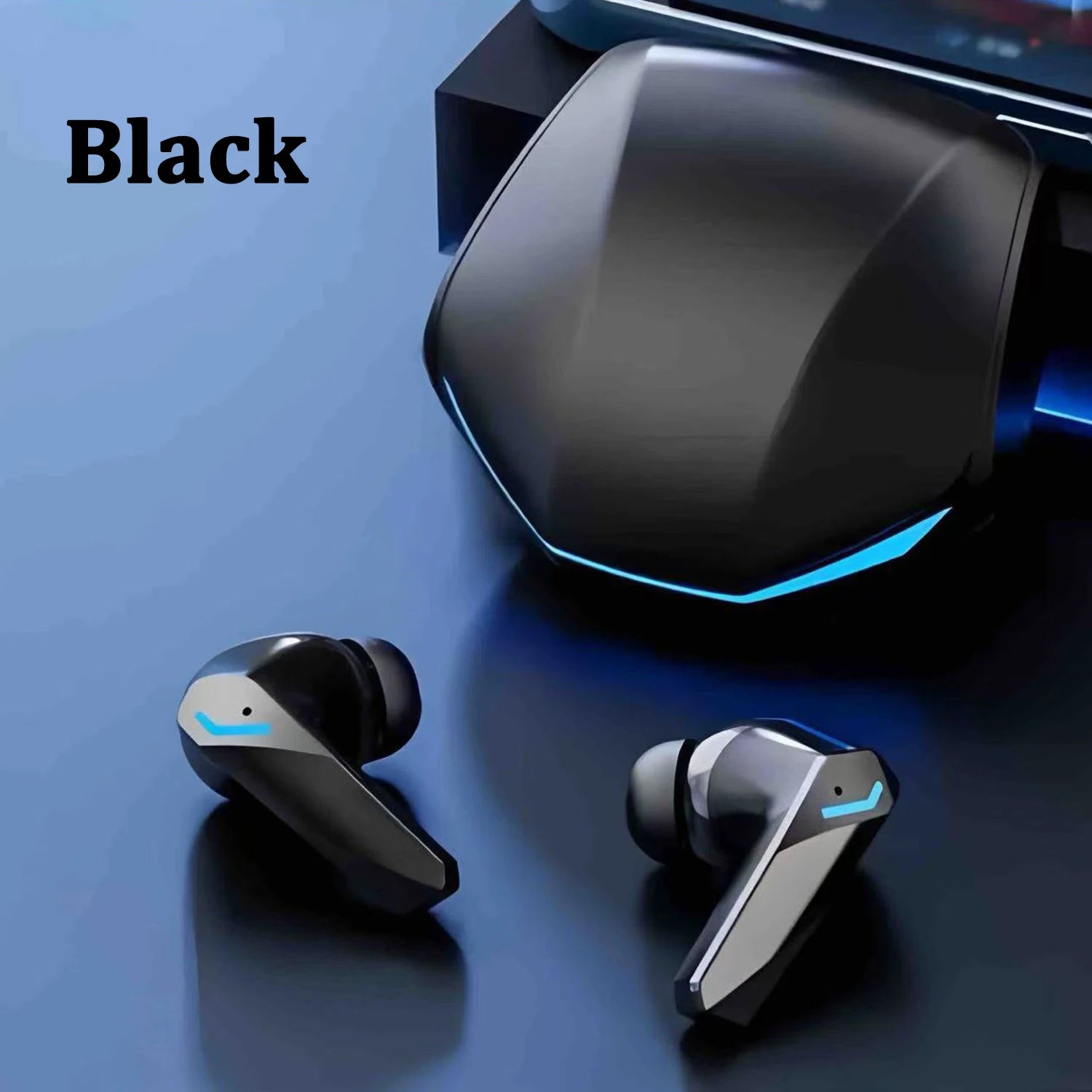 GM02 Bluetooth 5.3 Earphones Sports Headset Wireless In-Ear Gaming with Mic Dual Mode Music Headphones New