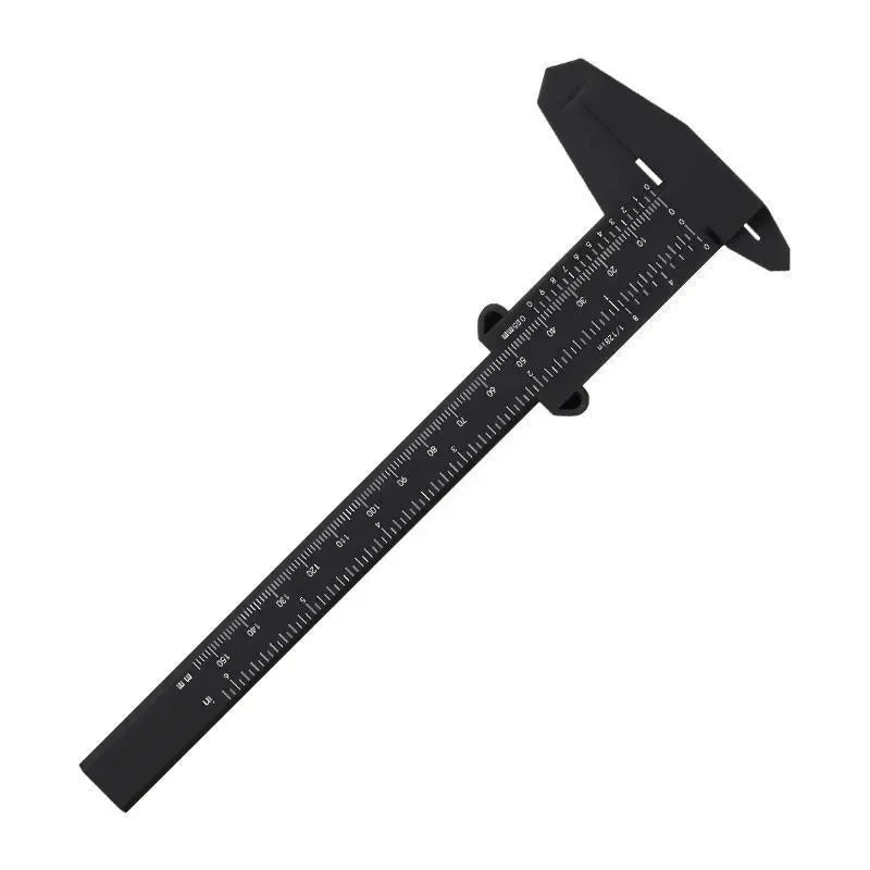 Digital Vernier Caliper 150Mm Plastic Measuring Tool With Lcd Display For Students Engineers Mini Precision Ruler