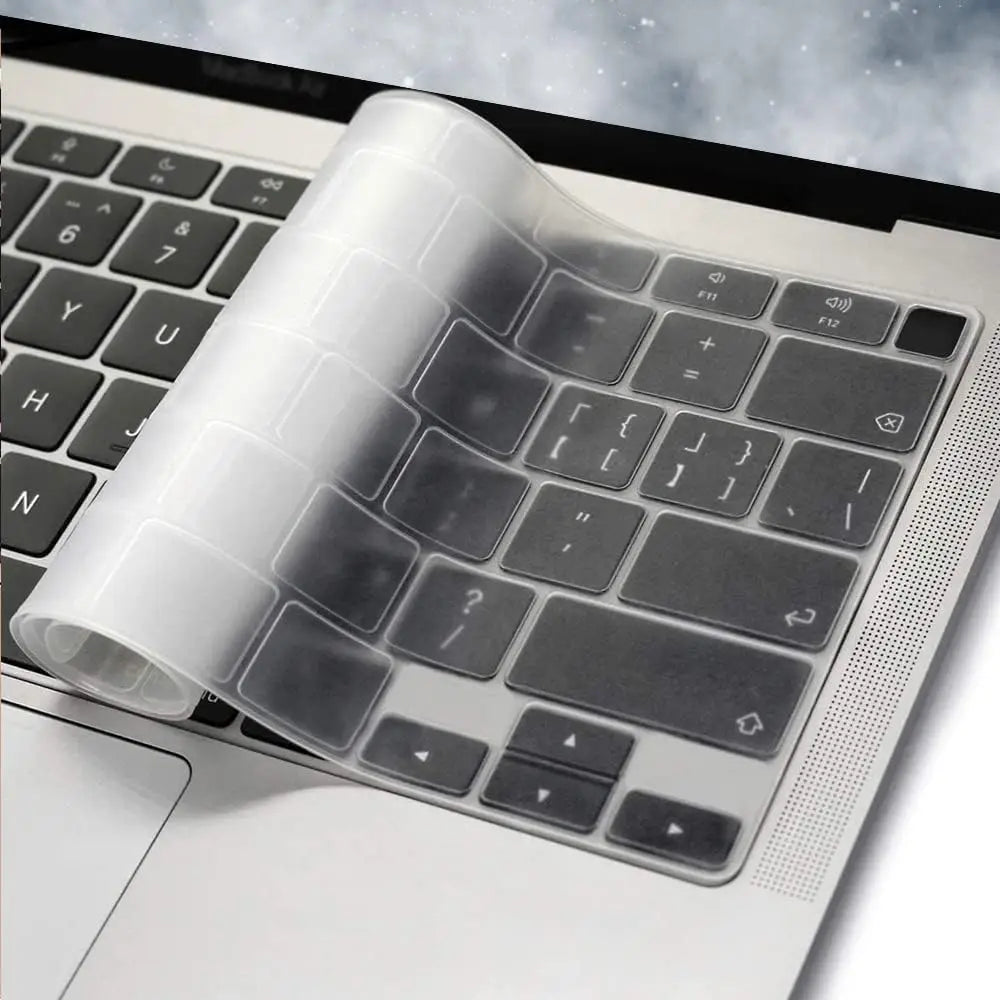 Silicone Keyboard Cover Skin for all models MacBook Air/Pro13“14”15“16” M1 M2 M3 Chip Model A2918 A2991 A2338 A2337 A2681 US&EU