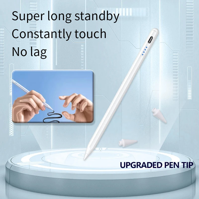 Stylus Pen for iPad 2018-2022 Fast Charge For iPad Pencil Palm Rejection with Power Display Led Indicators