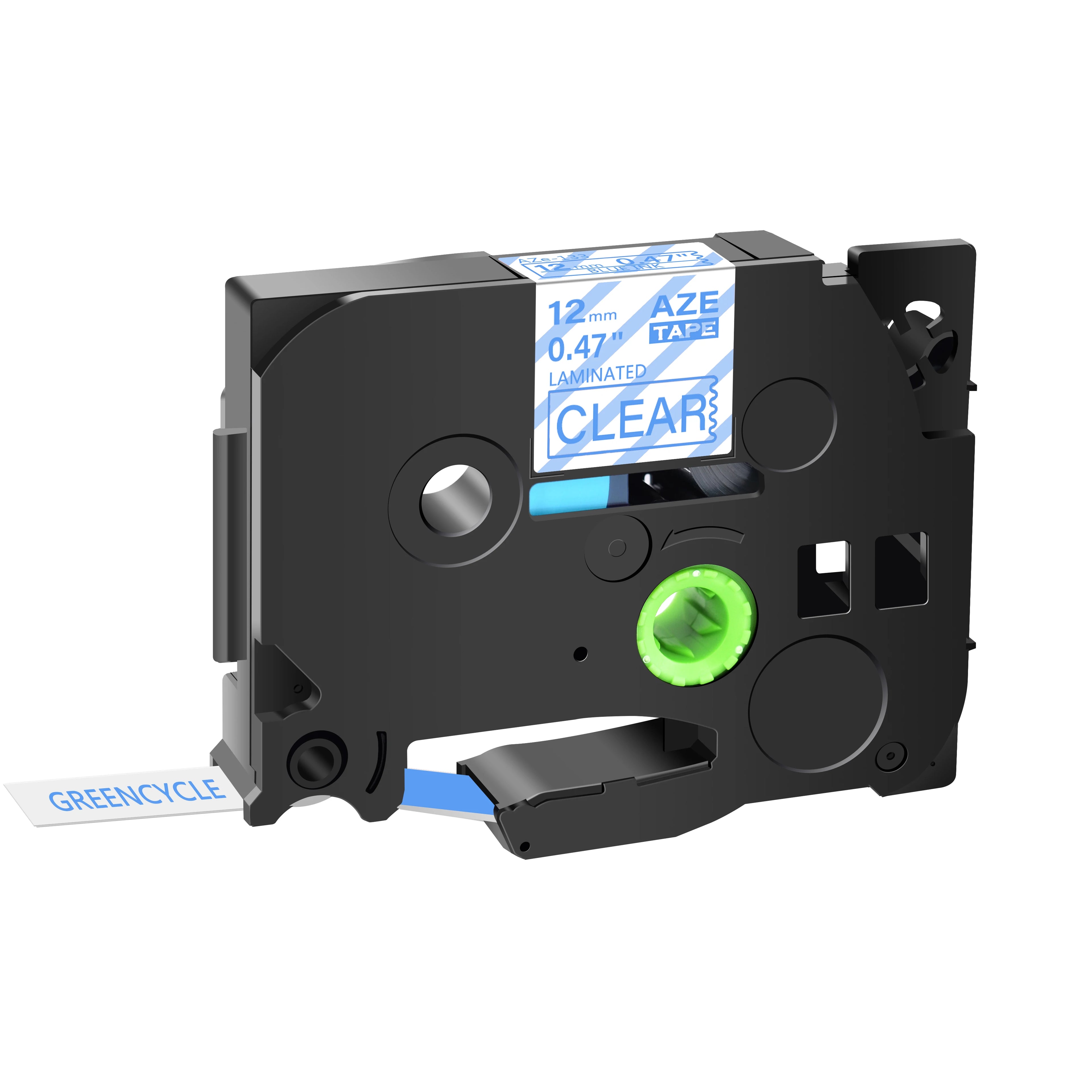 GREENCYCLE 1Pcs 6mm/9mm/12mm 231 Label Tape Compatible for Brother P-Touch Label Maker for TZ TZE 131 231 431 531 631 731 Ribbon