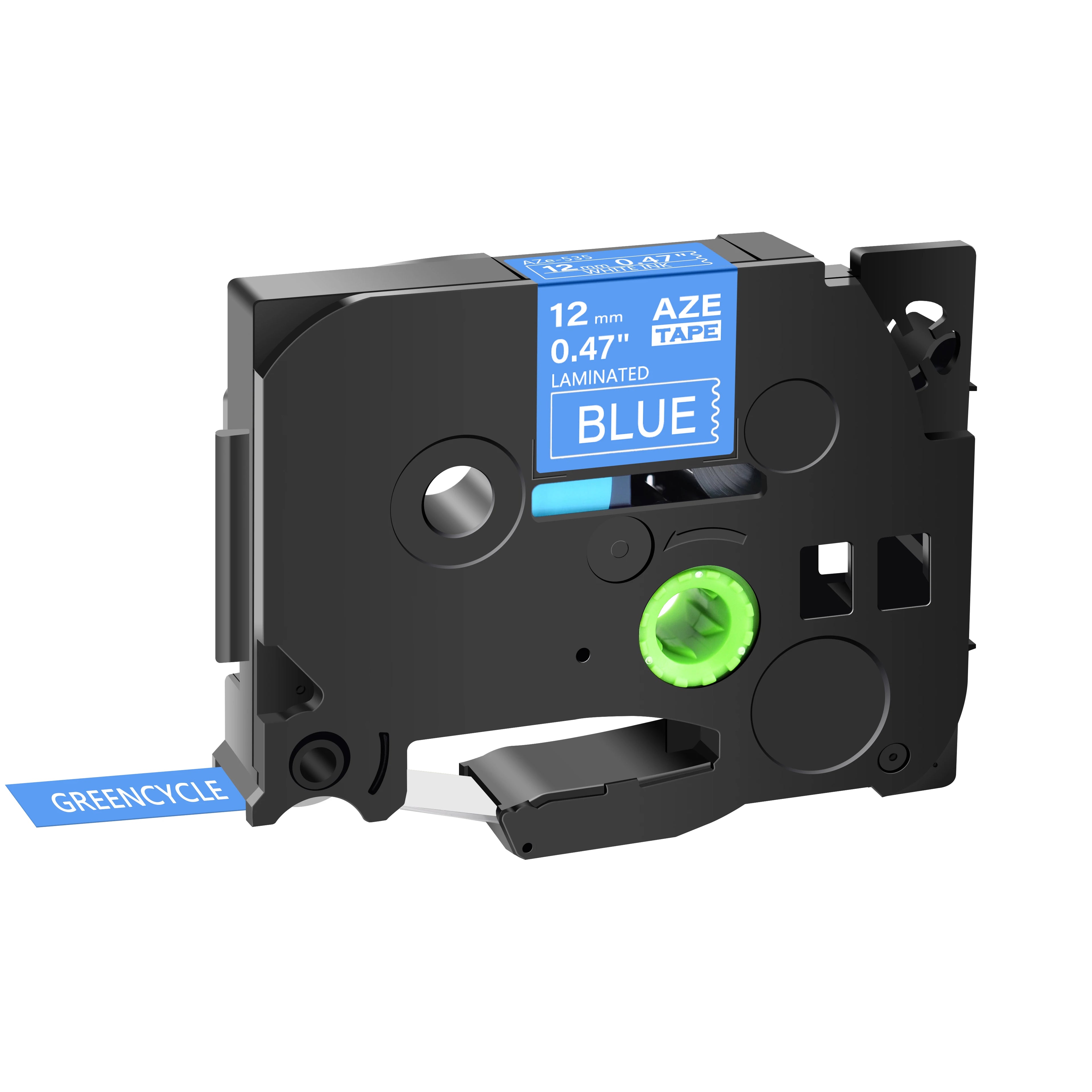 GREENCYCLE 1Pcs 6mm/9mm/12mm 231 Label Tape Compatible for Brother P-Touch Label Maker for TZ TZE 131 231 431 531 631 731 Ribbon