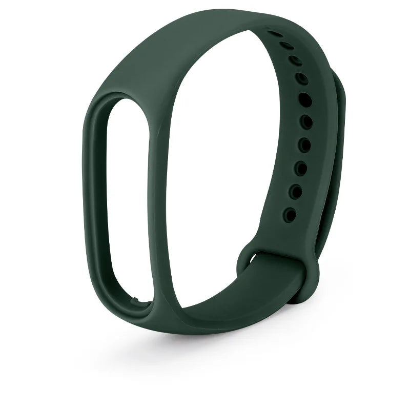 official Silicone Strap For Xiaomi Mi Band 4 5 6 7 Bracelet Sport Watch Wristband Miband4 miband7 Correa Mi band 3 4 5 6 7 Band