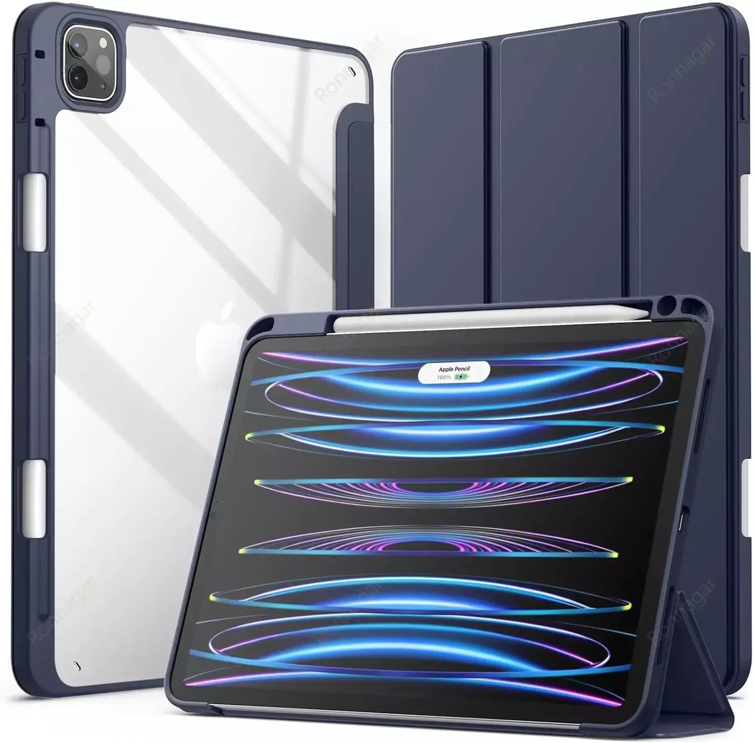 Smart Case for iPad A16 11th Gen 2025 2024 for iPad Air11 13 inch M2 M3 for ipad Air5 4th Pro11 13 M4 M2 10th 9th 8 7 10.2 10.5