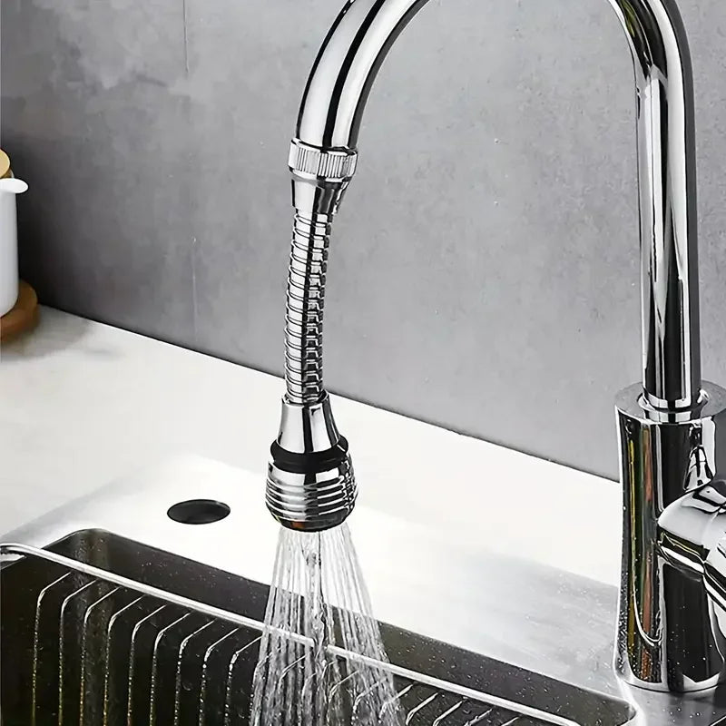 360° Rotating Kitchen Faucet Pressurized Anti-Splash Extended Filter Foam Universal Faucet Head Sprayer for Kitchen