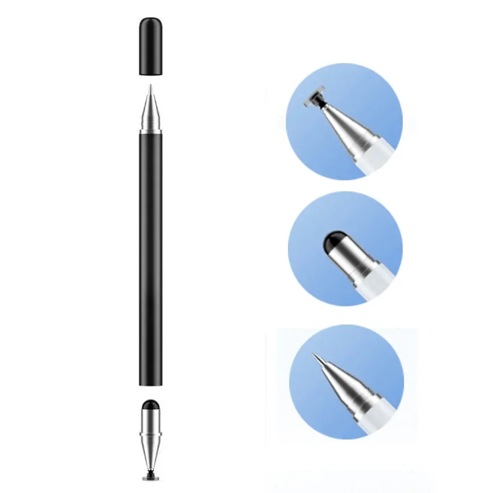 Multi Device 3 in 1 Stylus Pen For iPad  Xiaomi Tablet Smart Phone Apple Pencil iOS Android Touch Pen Drawing Capacitive Pencil