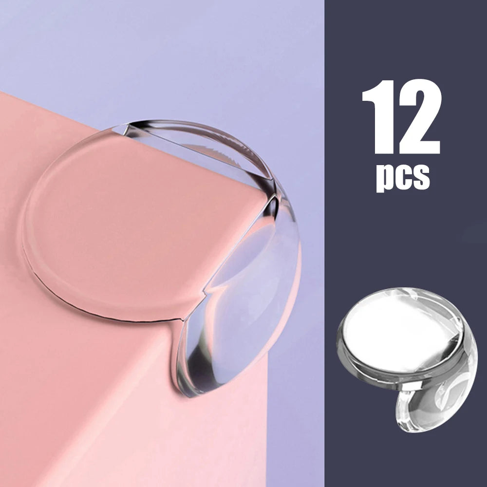 10PCS/4PCS Clear Anti-collision Coffee Table Furniture Corner Protectors Children's Soft Corner Sheathing Living Room Decor