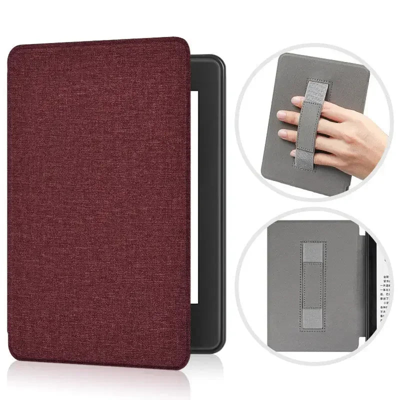 Handle Case for Kindle Paperwhite 2024 2022 2021 Colorsoft 7 6.8 6 Inch 8 10th 11th 12th Generation Cover Protective Shell Pouch