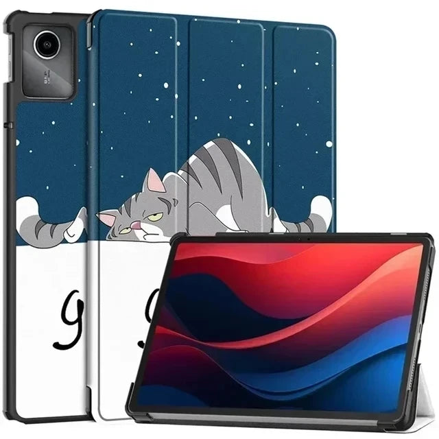 For Lenovo Tab M11 TB330FU TB331FC Xiaoxin Pad 2024 11 inch Tri-Folding Stand Smart Tablet Cover funda for Xiaoxin Pad 2024 Case