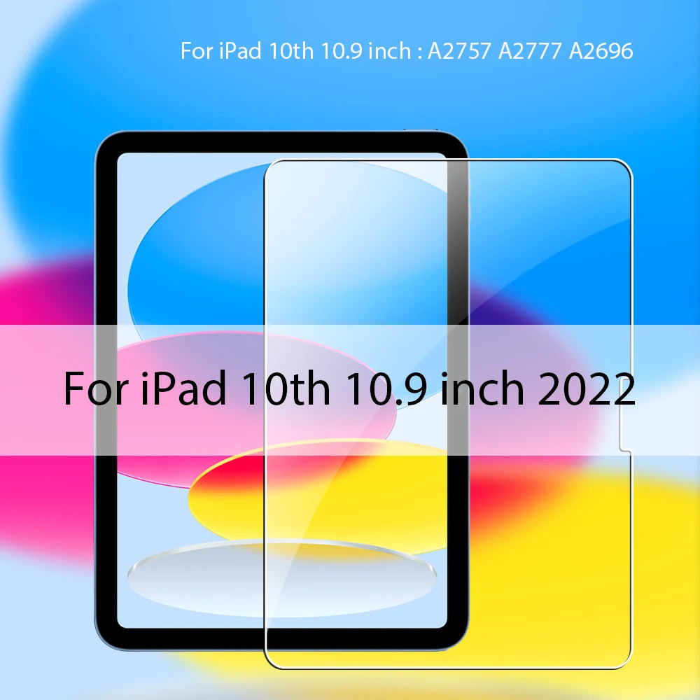 2Pcs Hydrogel Film For Ipad Air 5 4 9 10th  Generation 10.9 Screen Protector For Ipad 13 11 12.9 6th 8th 10.2 M4 M2 Accessories