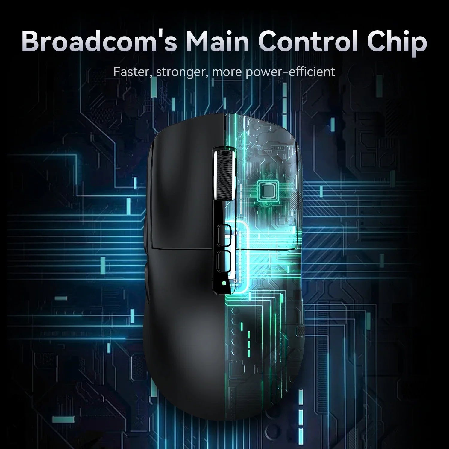 ATTACK SHARK X6 Mouse,PAW3395 Bluetooth Tri-Mode Connection,RGB Touch Magnetic Charging Base,Macro Gaming Mouse