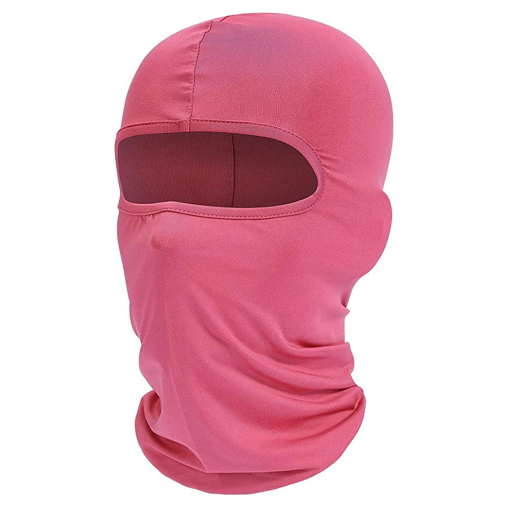 Motorcycle Balaclava Sun Protection Full Face Mask Breathable Mesh Airsoft Mask Balaclava Bicycle Cycling Head Cover Unde