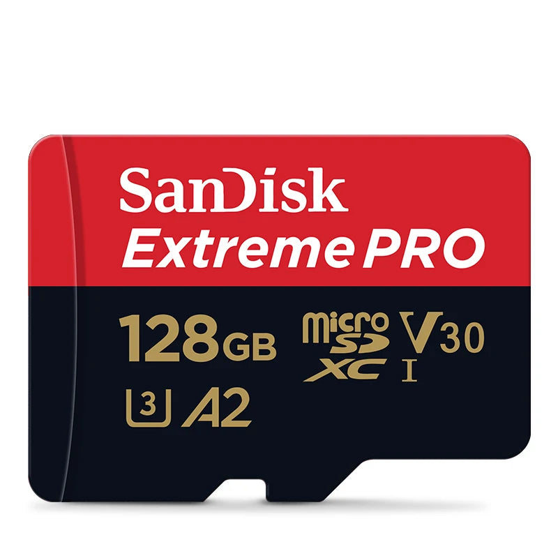 Extreme Pro Flash 128GB Card Micro SD Card SDXC UHS-I 512GB 256GB 64GB 32G U3 V30 TF Card Memory Card Adapter for Camera for DJI