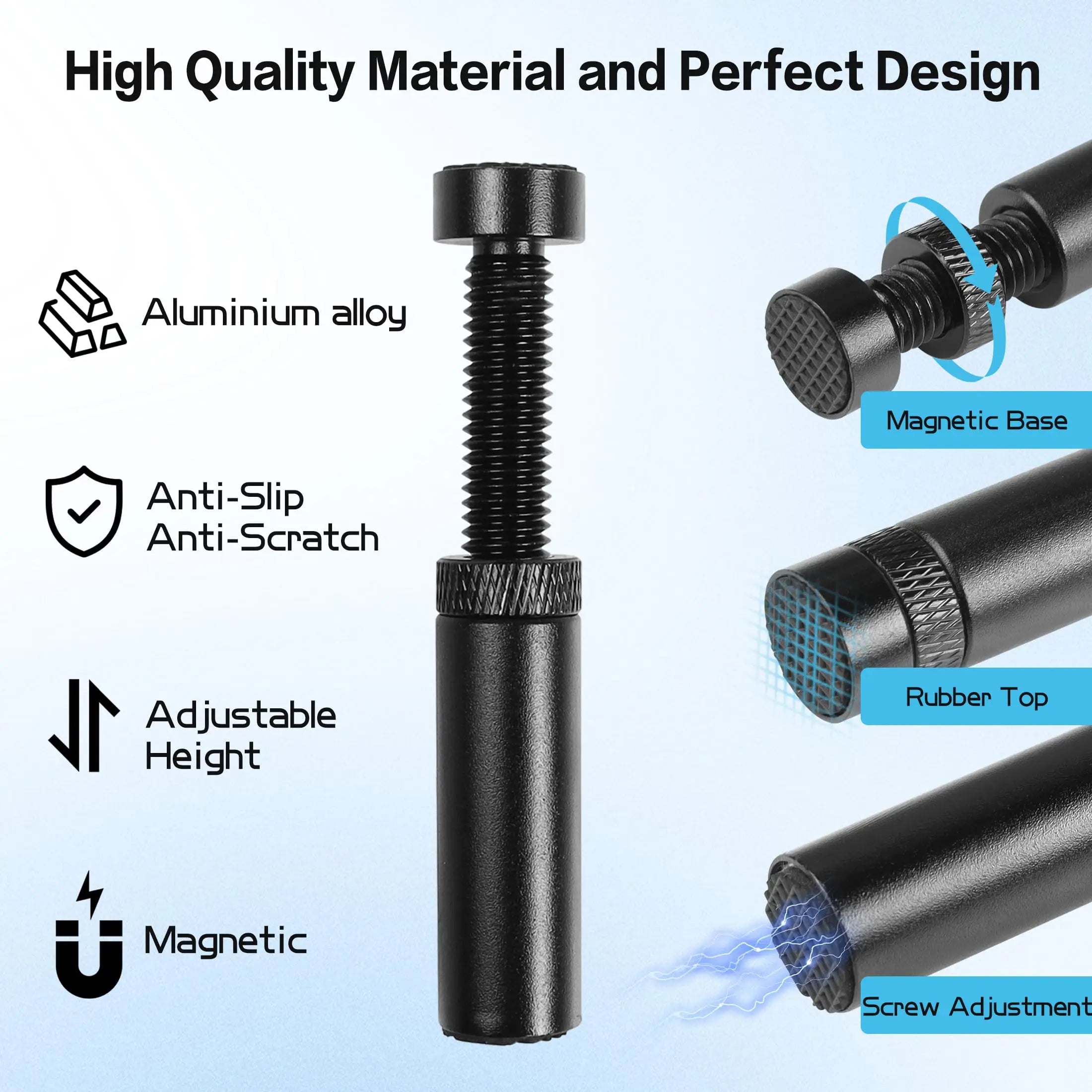 GPUHOLD Graphics Card GPU Holder Magnetic Bracket Video Card Holder Vertical Telescopic Rotating Stand