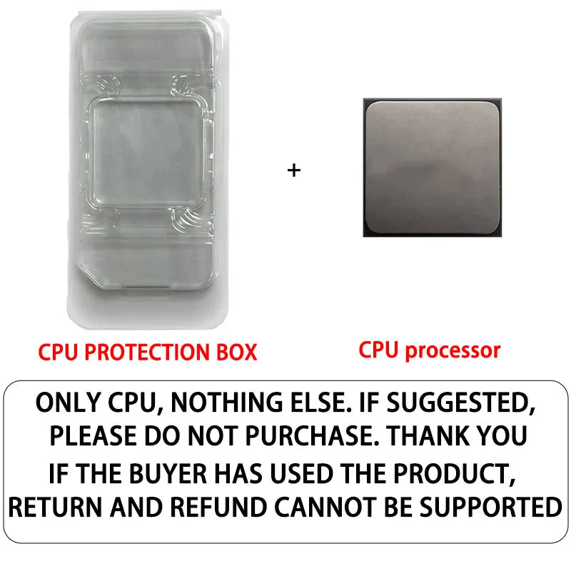 AMD New Ryzen 5 5500 CPU R5 5500  processor Socket AM4 but without cooler