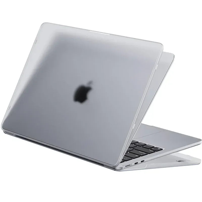 Matte Clear Laptop Case for Macbook Air 13.6 M4 15 M3 Frosted Cover for Mac Book Pro 13 M1 M2 14 M4 16 2025 Sleeve Accessories