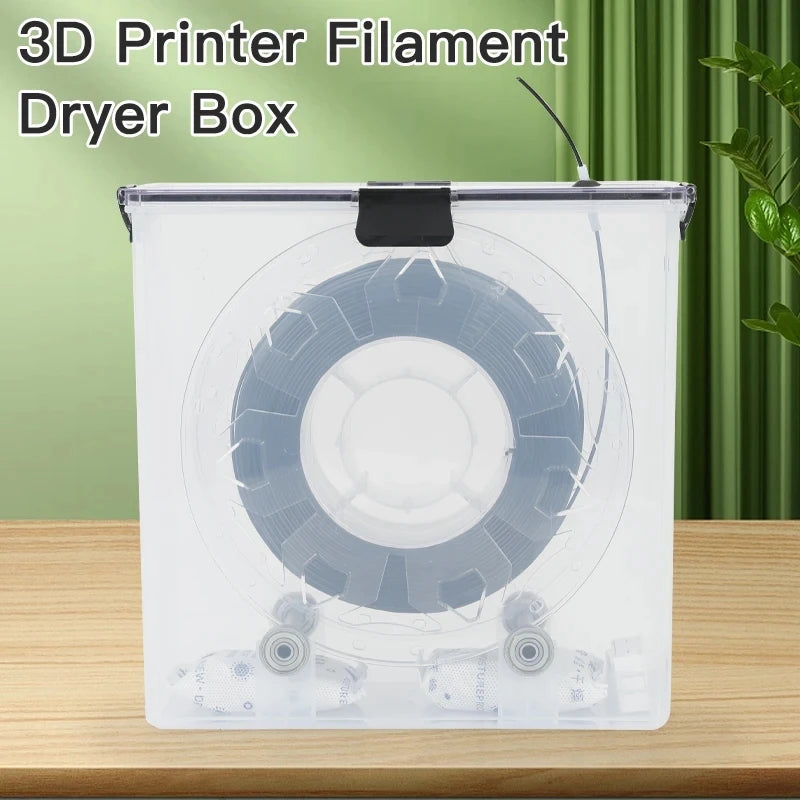 3D Printer Parts Filament Dryer Box Airtight And Moisture-Resistant Real-Time Monitoring for 3D Printer Tools Storage Box Holder