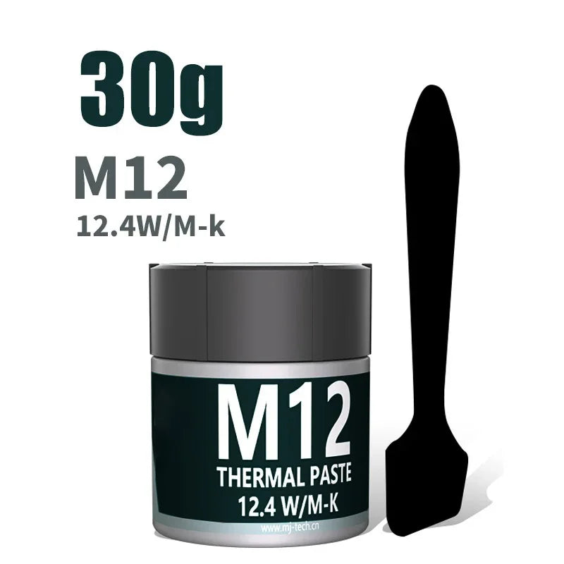 COOLCIRC Thermal Paste Performance Thermal Conductive Grease Paste 12.4 W/MK 1/4/8/15/30g For Game PC PS5 CPU GPU Cooling