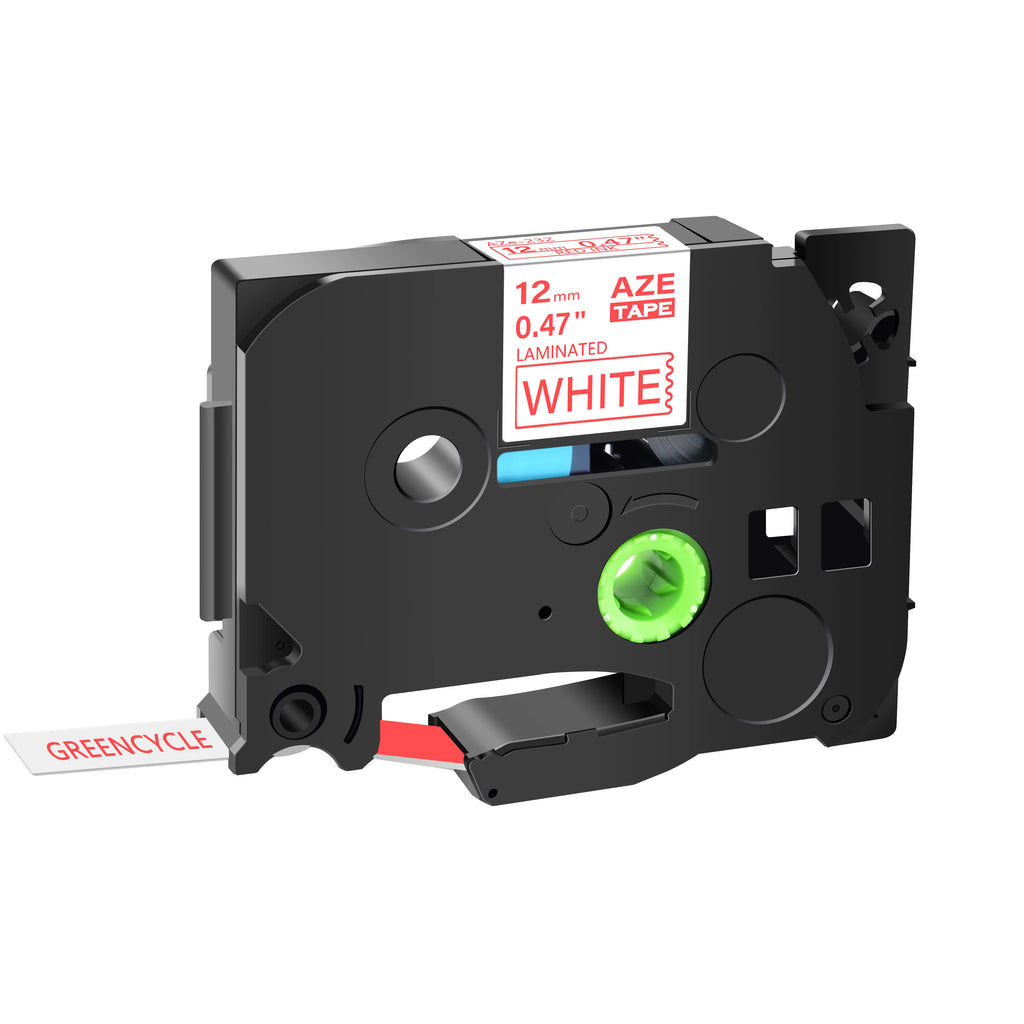 GREENCYCLE 1Pcs 6mm/9mm/12mm 231 Label Tape Compatible for Brother P-Touch Label Maker for TZ TZE 131 231 431 531 631 731 Ribbon