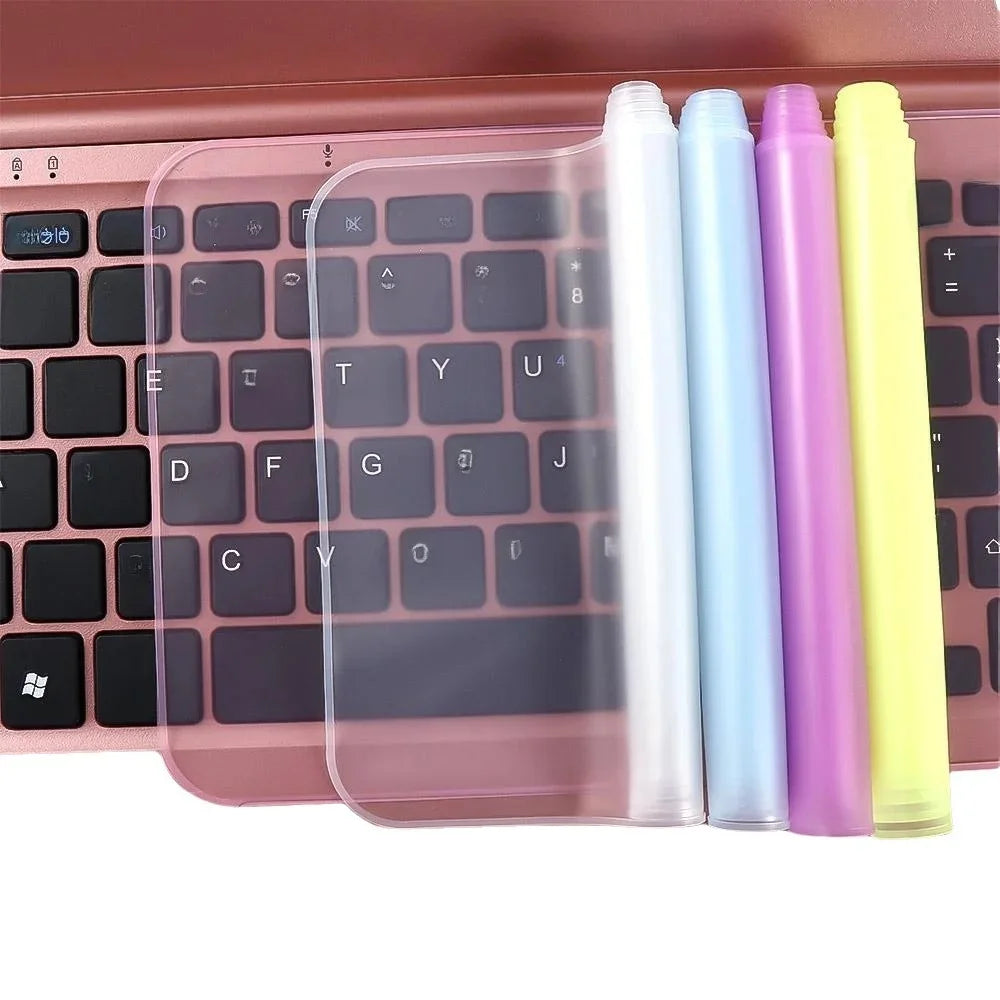 13-14 Inch 15-17 Inch Universal Laptop Notebook Keyboard Silicone Cover Dustproof Protective Waterproof Film