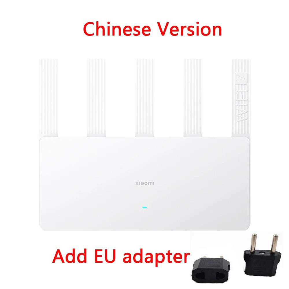 New XIAOMI Router BE5000 WiFi 7 5011Mbps 2.5GHz Network Port 512MB Memory Dual Broadband Access Network Security Protection CN
