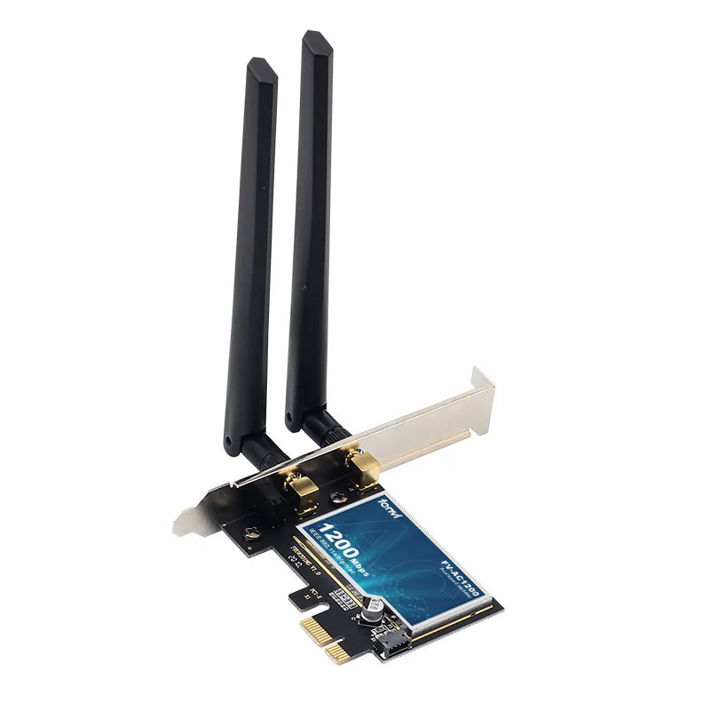 2974Mbps WiFi6 AX200 PCIE WiFi Card Adapter Bluetooth5.2 Dual Band 2.4G/5Ghz 802.11AX Wireless Adapter For Pc Desktop Windows 10