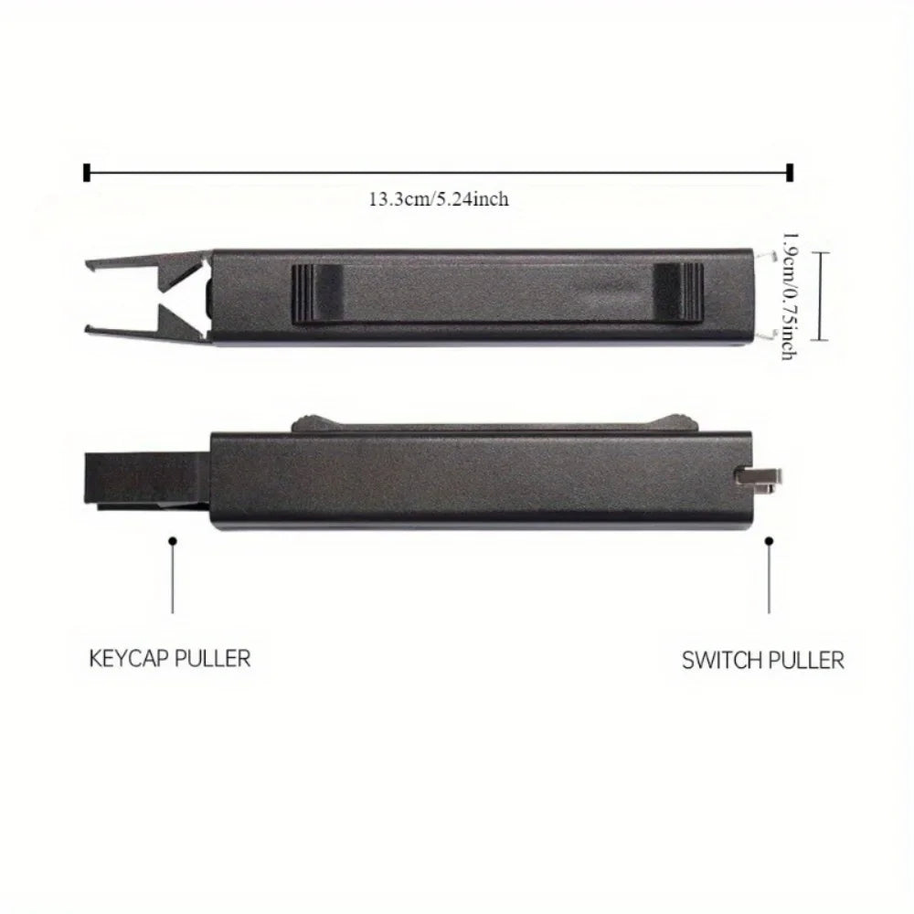 New 2 in 1 Keyboard Action Adjuster Keycap Puller Switch Puller DIY Cleaning Tool for Fixing Mechanical  Keycap