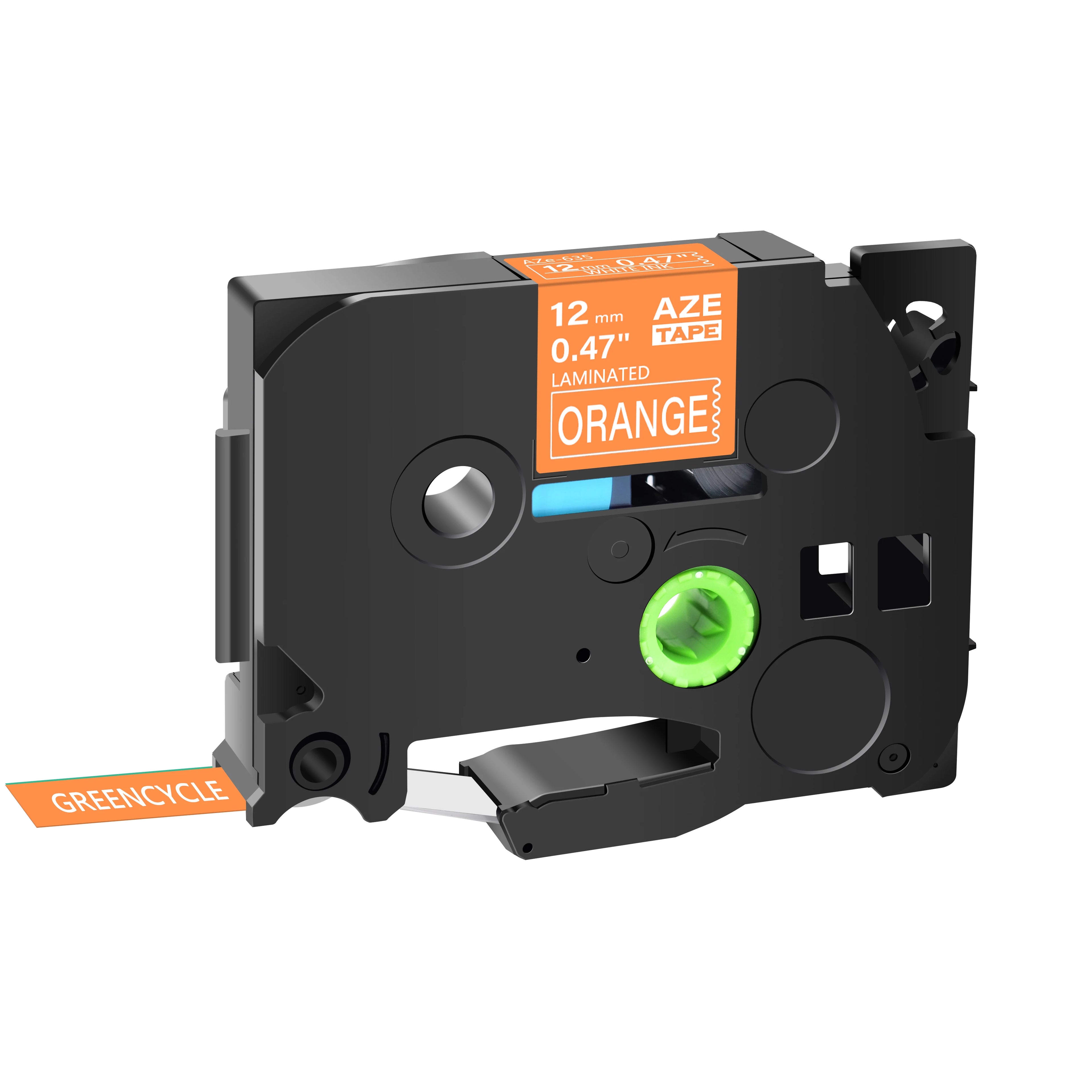 GREENCYCLE 1Pcs 6mm/9mm/12mm 231 Label Tape Compatible for Brother P-Touch Label Maker for TZ TZE 131 231 431 531 631 731 Ribbon