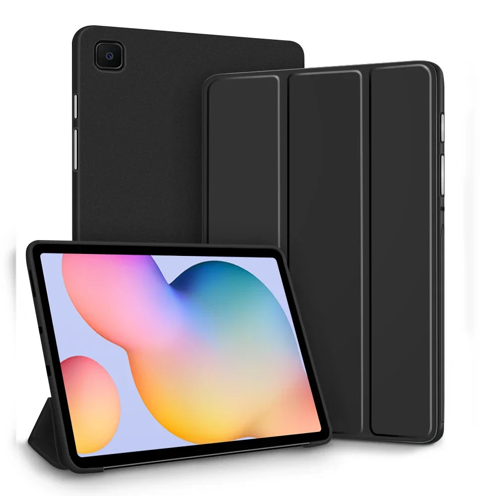 Case Fit Samsung Galaxy Tablet Case for S6 lite Tab A9 A8 A7 S7 S8 S9 and Plus FE Smart Auto Sleep Wake Function Silicone Cover