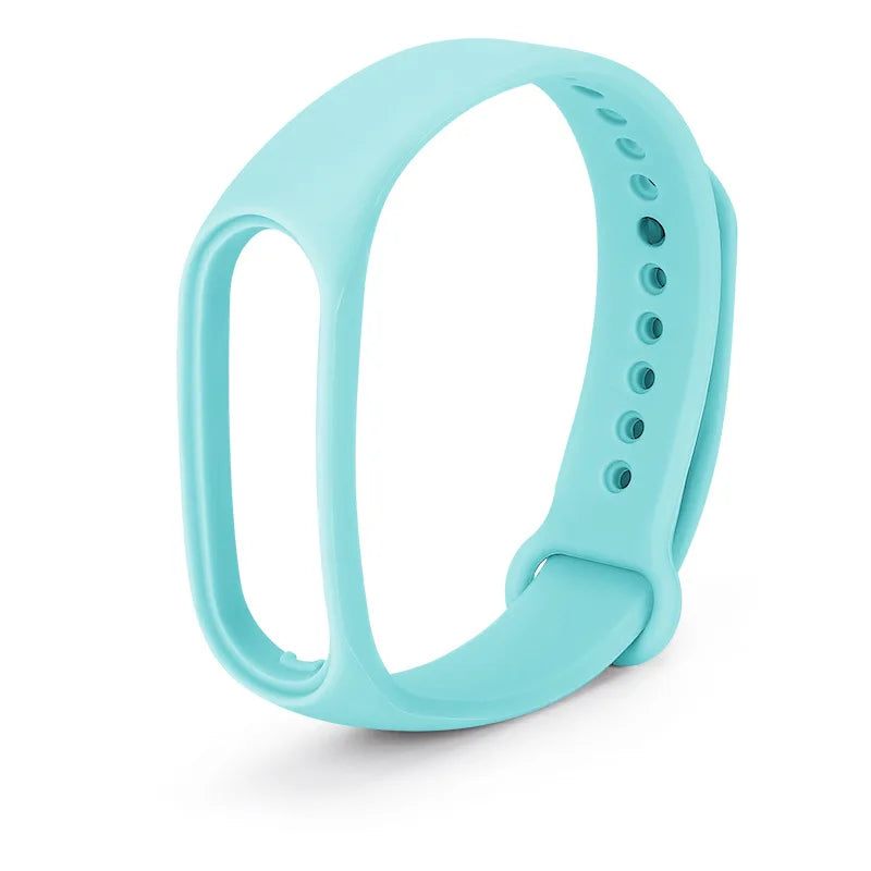 official Silicone Strap For Xiaomi Mi Band 4 5 6 7 Bracelet Sport Watch Wristband Miband4 miband7 Correa Mi band 3 4 5 6 7 Band