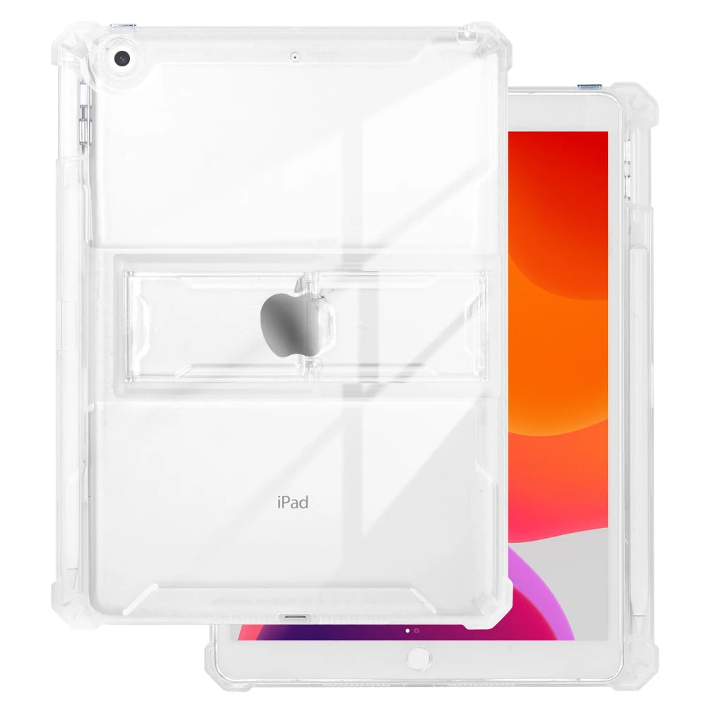 For iPad Case 2022 Pro 11 10th Generation 10.9 Air 5 4 10.2 7/9th 2021 Mini 6 10.5 2018 9.7 5th 6th 12 9 Transparent Cover Funda