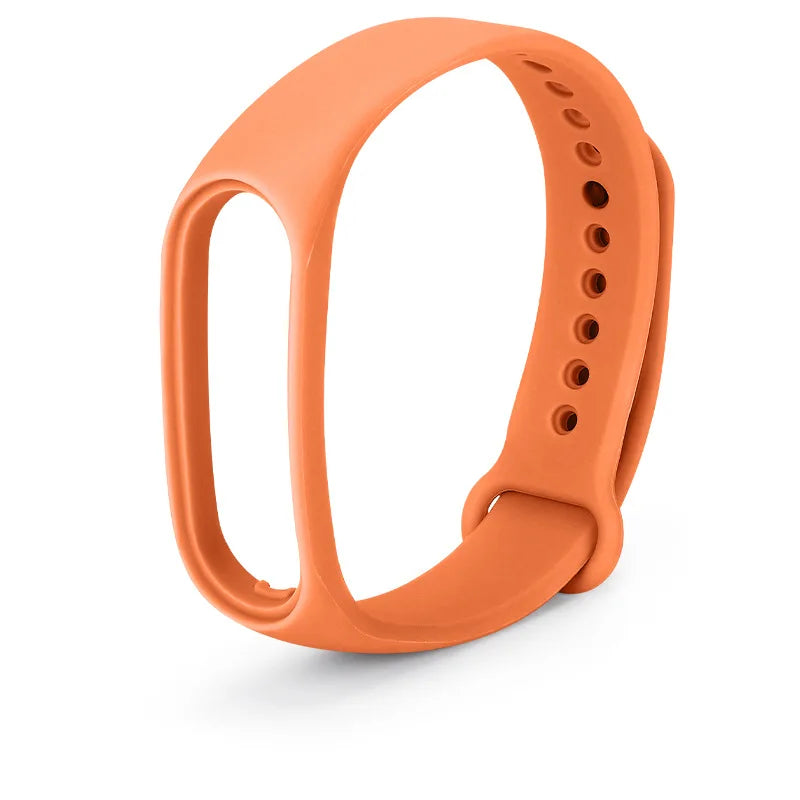 official Silicone Strap For Xiaomi Mi Band 4 5 6 7 Bracelet Sport Watch Wristband Miband4 miband7 Correa Mi band 3 4 5 6 7 Band