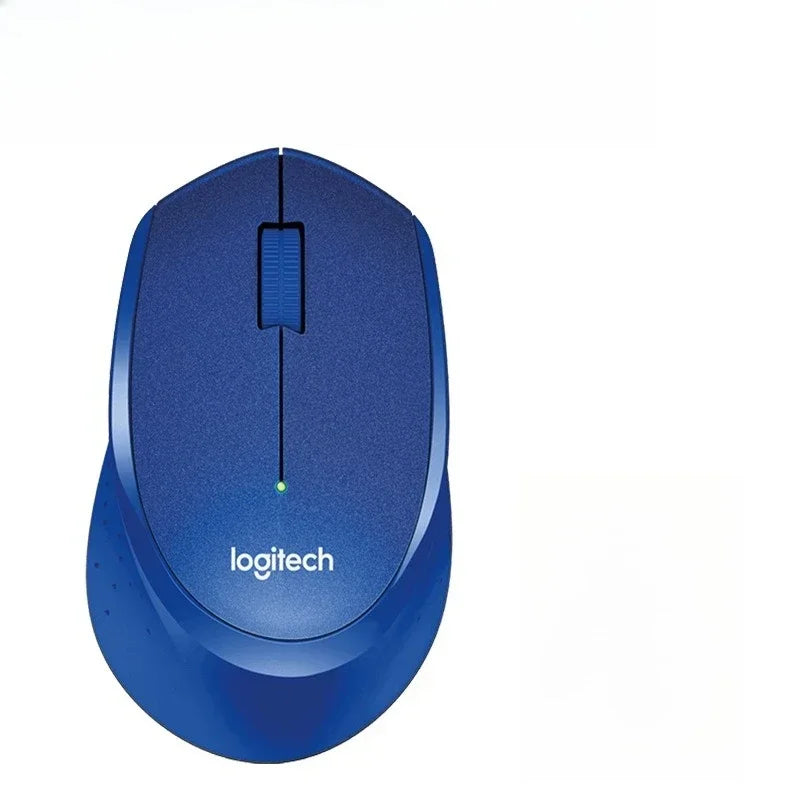 Logitech M330, Ergonomic, Fits The Curve of The Right Hand, Comfortable Grip, Wireless Convenient Operation, Office Efficiency.