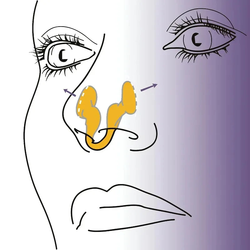 2pcs Mini Stop Snoring Device Silicone Elastic Nose Clip Anti-Snoring Supplies To Prevent Snoring Good Sleep