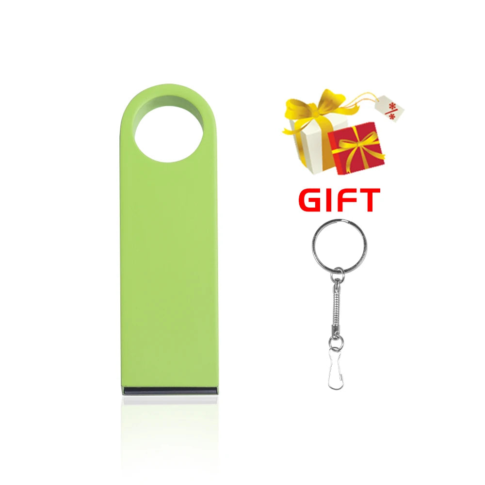 Pendrive USB Flash Drive 2.0 High Speed Flash 128GB 64GB 32GB 16GB Key Chain USB Stick USB Flash Drive Pen Drive Creative Gift