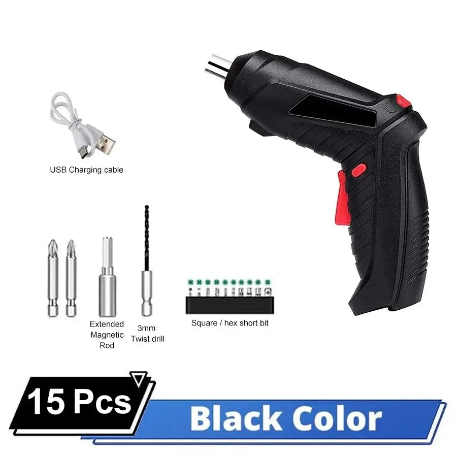 3.6v Power Tools Set Household Maintenance Repair 1800mAh Lithium Battery Mini Household Electric Drill Cordless Screwdriver