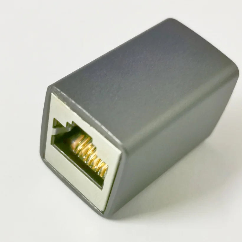RJ45 Coupler Ethernet Extender 10Gbps, Cat7 Ethernet Coupler Female to Female Connector for Cat7/ Cat6/ Cat5e Cable
