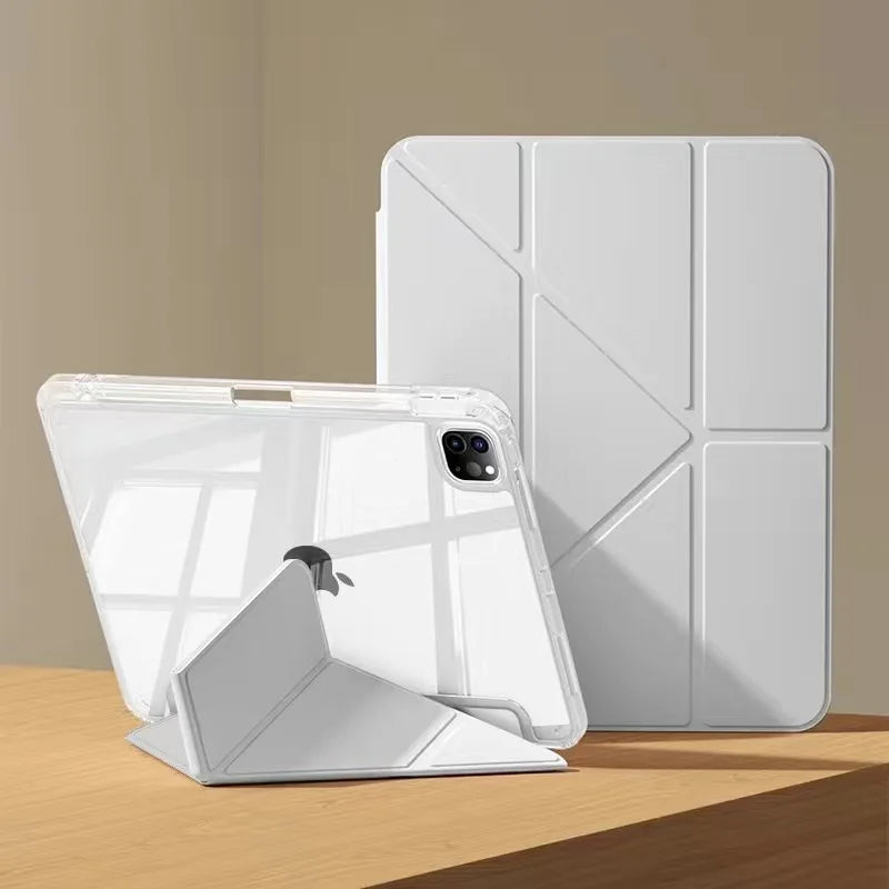 For iPad Air 5 Air 6 A16 11th M3 iPad Pro 11 12.9 13 10 Gen 10.5 10.2 9th 8th 6th 5th 9.7" Mini 7 6 Smart Case with Pen Holder