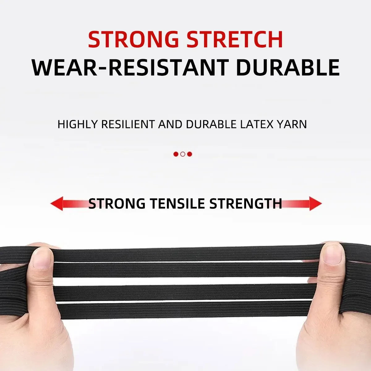 1Pcs Motorcycle Luggage Strap Motorcycle Cross-country Riding Luggage Bag Buckle Helmet Rope Strong Rope Belt for Car Bike black