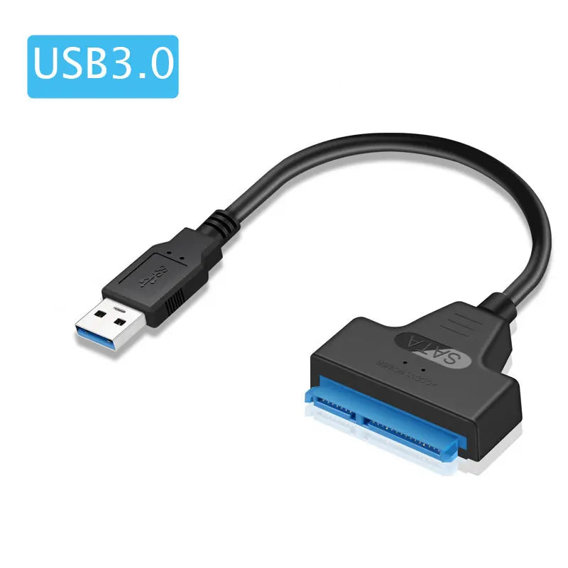 New Sata to usb 3.0/2.0 Type c Cable Support 2.5 Inches External HDD SSD Hard Drive Adapter Cable Computer Connector Converter