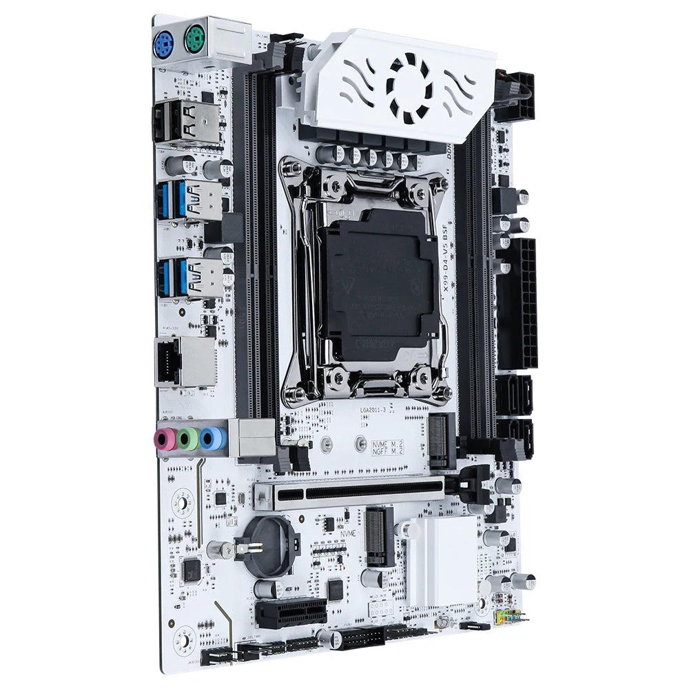 SOYO X99 Gaming Motherboard Kit C612 Chip with E5 2650 V3 CPU & DDR4 16G*1 2133MHz Memory NVME PCIE3.0 SATA3.0 TPM2.0 Interface