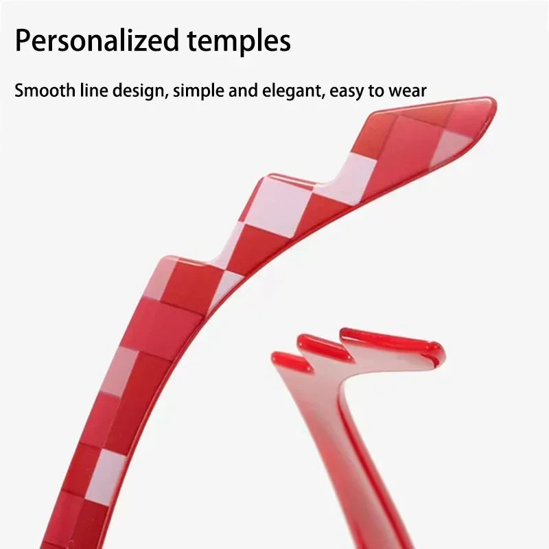 Kids Sunglasses Funny Sun Glasses Cosplay Action Game Toy Square Glasses Pixel Mosaic Очки Thug Life Eyewear Driving Goggles