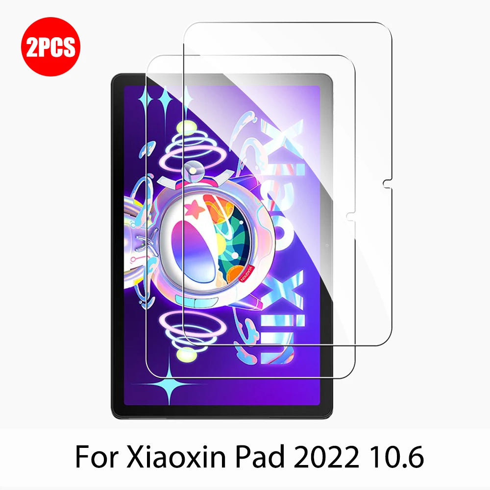 2PCS Tempered Glass For Lenovo Xiaoxin Pad Pro 12.7 2023 2025 2022 Screen Protector For Xiaoxin Pad 2024 11 inch Film