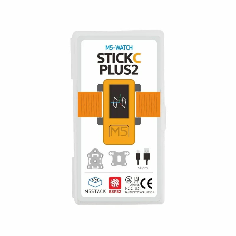 M5Stack Official M5StickC PLUS2 ESP32-PICO Mini IoT Development Kit IR and WiFi 1.14-inch TFTScreen IoT Controller
