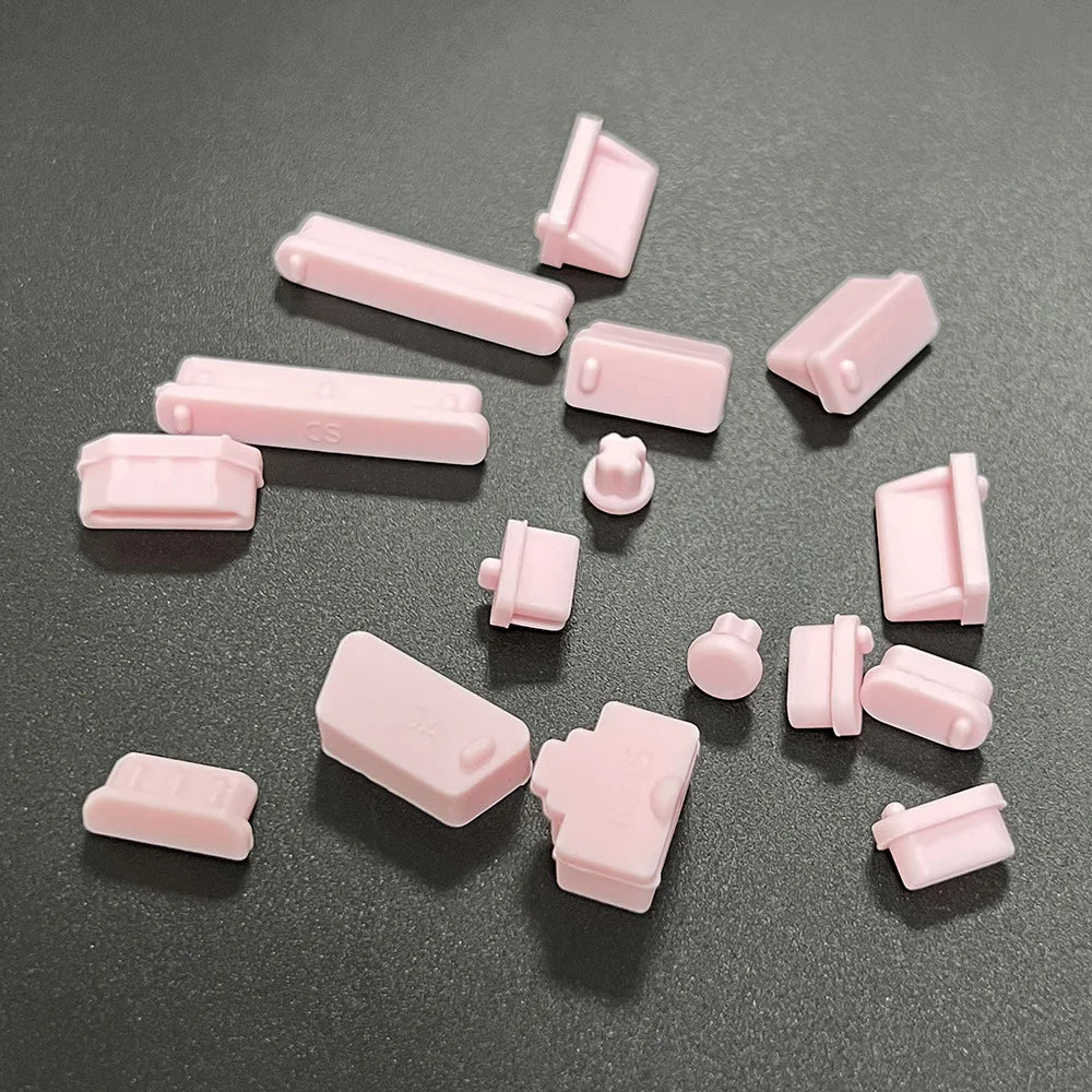 16Pcs/set Universal Anti Dustproof Notebook Port Plug Silicone Protector USB Elastic Laptop Computer Cover Stopper