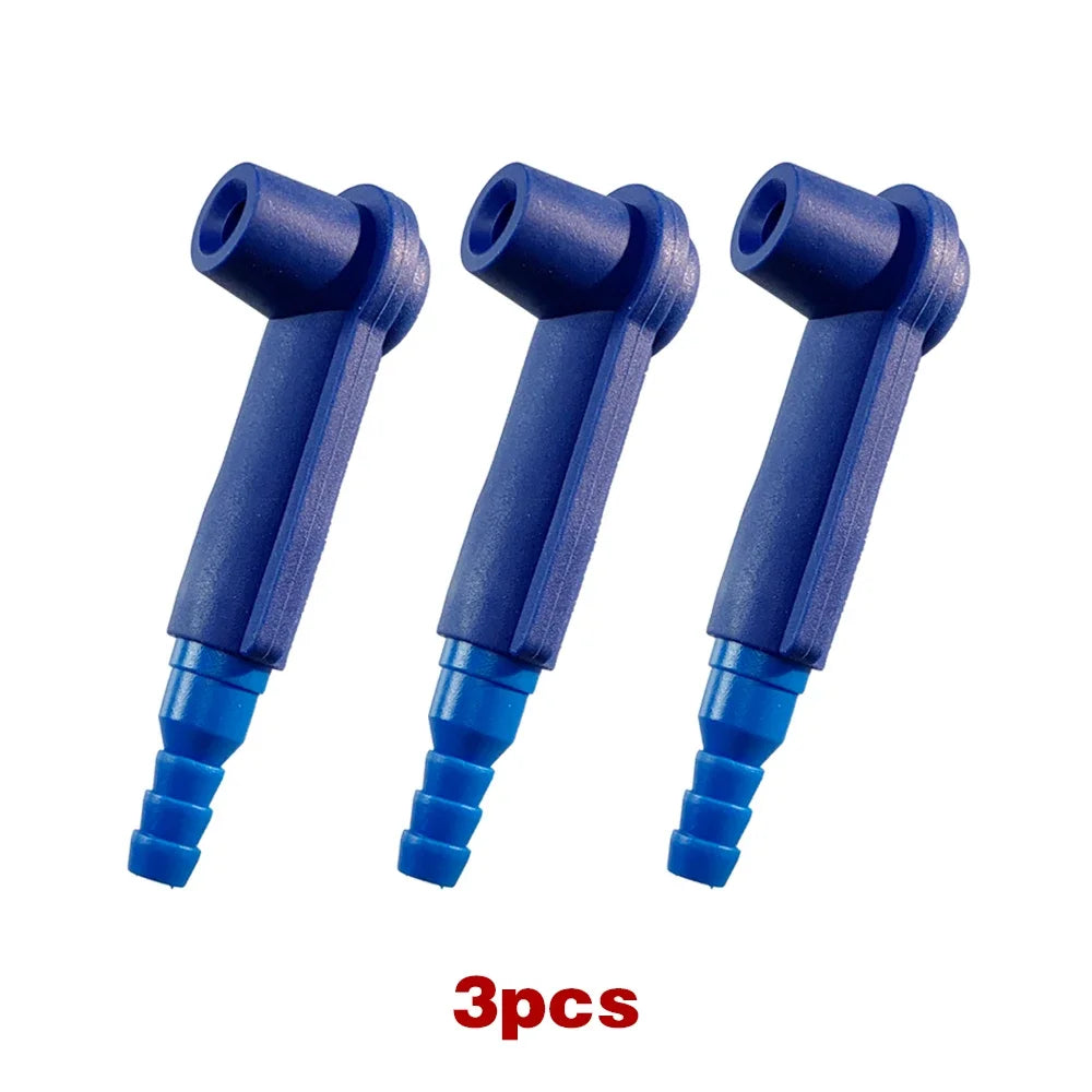 Car Brake Oil Exchange Pumping Connector with 50cm Hose Oil Exchange Pipe Tool Car Brake Fluid Oil Filling Equipment Accessories