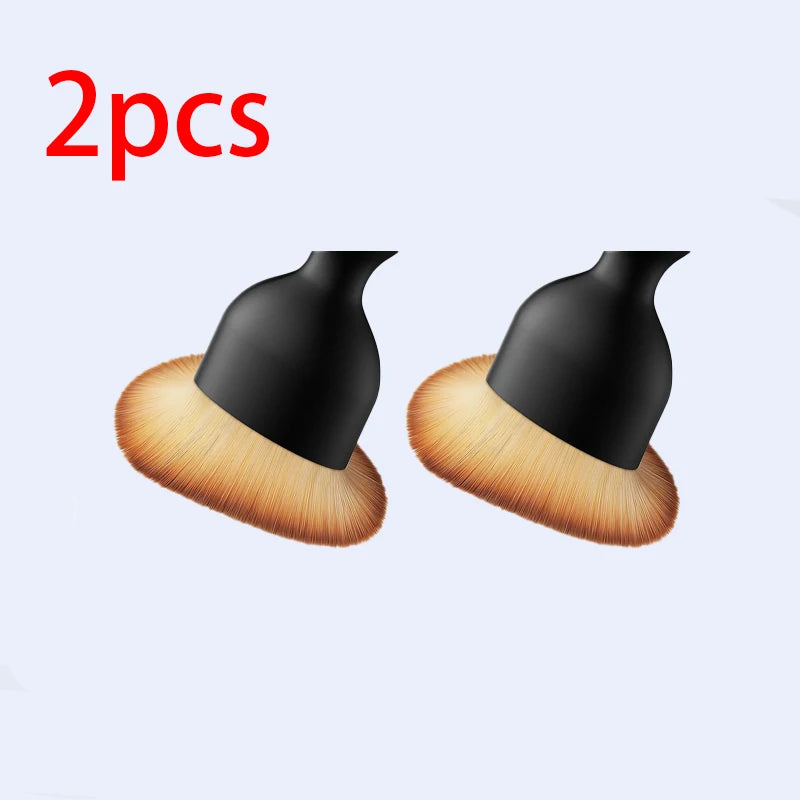 Car Air Vent Cleaning Soft Brush with Casing Car Interior Cleaning Tool Artificial Car Brush Car Crevice Dusting Car Detailing