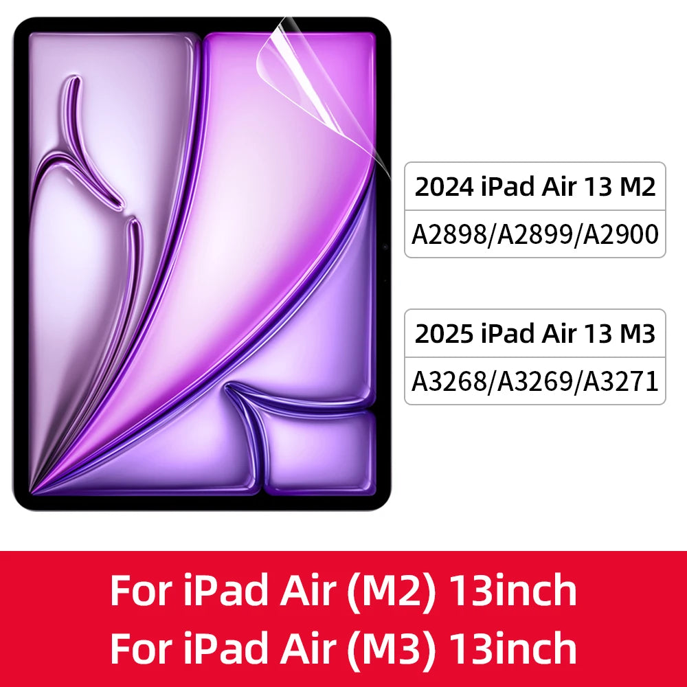 Paper Feel Screen Protector Film Matte PET Painting For iPad 7th 8th 9th 10.2 10th Generation Air 4 5 10.9 Pro 11 Air 3 Pro 10.5