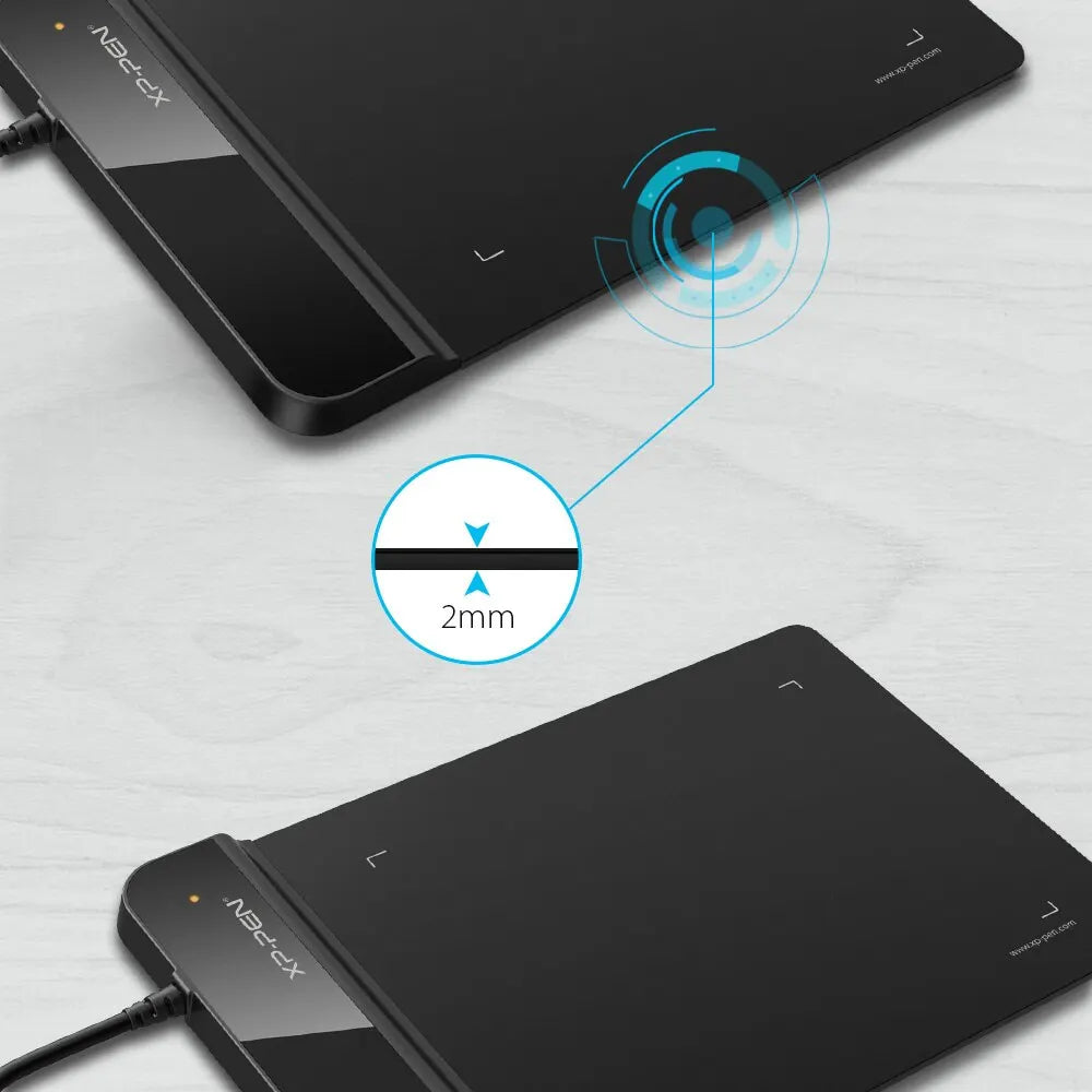 Drawing Tablet XPPen G430S Graphic Drawing Tablet with 8192 Levels Pressure Battery Free Stylus 4x3 Inch Tablet for Windows Mac